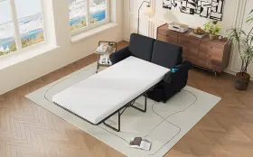 GL-N719P210624B ZNTS Orisfur Sofa Bed Loveseat Sleeper Twin