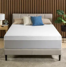 826705636135 ZNUS Queen Memory Foam Mattress Hybrid Cooling