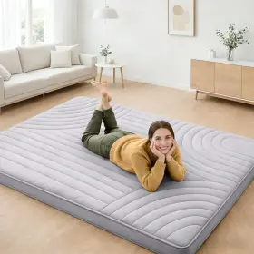 B0DZ1S2758 ZONLI Floor Mattress Futon Queen Thicken Roll Up