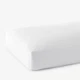 The company store Premium Smooth  Cotton WrinkleFree Sateen Fitted Bed Sheet