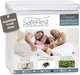 SafeRest Waterproof Queen Size Mattress Protector - Fitted Queen, Pure White