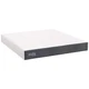 Maklaine 10" King Modern Memory Foam Mattress in Gray Finish