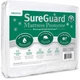 SureGuard Full Size Mattress Protector - 100% Waterproof, Full, White