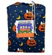 4pc Berkshire Peanuts Halloween Starry Night QUEEN Sheet Set Snoopy Woodstock