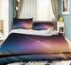 3D Lake Starry Sky Night Scene Quilt Cover Set Bedding Sets Pillowcases