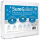 SureGuard Queen Size Mattress Protector - 100% Waterproof, Queen, White 