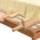 DR.OXXIER Mattress Lifter & Bed Maker Tool Set, Acacia Wood 2-Piece Tool for Lif