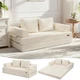 Comax Convertible Sofa Bed Futon - Model sdsofa1007-beige-queen