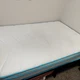 LinenSpa Memory Foam & Innerspring Hybrid 10" Mattress - Full Size with bedframe