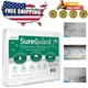 SureGuard Queen Size Waterproof Mattress Protector - Hypoallergenic Cotton Cover