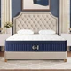 Memory Foam Hybrid Mattress - 14 Inch Queen Size Mattress with Innerspring fo...