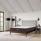 Modway 10" Cool Gel-Infused Firm King Memory Foam Mattress With 10 Year Warranty
