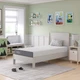Modway Mila Firm 8" Fiberglass Free Memory Foam Twin Mattress for Kids