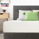 6 Inch Twin Mattress Bed-In-A-Box, Green Tea Memory Foam, White