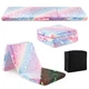 Foldable Floor Mattress for Kids, Glow in Dark Tri-Folding Nap Mat for Sleepi...