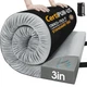 CYMULA Memory Foam Camping Mattress Pad,3 in Sleeping Pad Cot:72*24*3, GREY