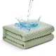 Tokokimo Premium Cooling 100% Waterproof Mattress King(78"*80"), Light Green 