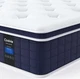 12" Hybrid Queen Mattress - Pocket Springs, Cool Sleep, Medium Firm, Motion Isol