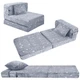 Floor Mattress Kids Glow in Dark Folding Futon Chair Bed Dinosaur MeMoreCool