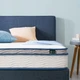 ZINUS 8 INCH SPRING SPRING SENSATION HYBRID MATTRESS, FULL, YOUTH - WHITE