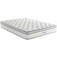 Modway Jenna 10" Modern Innerspring and Foam Queen Mattress in White