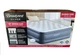0188) Beautyrest Silver 18" Sensa-Lux Dual Coil Pillow Top Air Mattress Queen Sz
