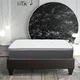 12" Full Size Pocket Coil Hybrid Mattress Cooling Gel Memory Foam Top Mattress