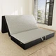 Memory Foam Trifold Mattress, Full Portable Floor Bed 6 Inch, Foldable Mat wi...