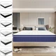 Twin Full Queen King Mattress Gel Memory Foam 10" 12" 14" InnerSpring Hybrid Bed