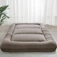 Floor Mattress 6 Inch Foldable Futon Queen Dark Grey M-A01 MAXYOYO Extra Thick