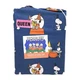 Berkshire Peanuts Halloween Starry Night Queen 4 Pc Sheet Set Snoopy Woodstock