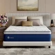 Airsea 10" Queen Size Medium Firm Support Hybrid Mattress, Motion Isolation&Pree