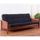 Blazing Needles Renewal 5-inch Twill Full-size Futon Mattress Red Full