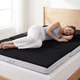 Best Choice Products Folding Portable Onyx Mattress Topper Plush Foam - 4in