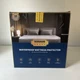 Bosane Waterproof Mattress Protector Twin  Size - White Bamboo Cooling