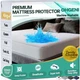Waterproof Mattress Protector King Size Fitted Sheet 6 -18 Deep Pocket OhGeni