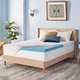 Serta 3" Cool Nights Gel Memory Foam Mattress Topper, King