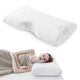 MLILY EGOHOME Cervical Neck Pillow, Aloe Vera Infused Memory Foam, Side Sleep...