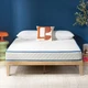 Best Price Mattress 6 Inch Bonnell Spring Hybrid Mattress, Twin - White