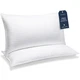 Beckham Hotel Collection Bed Pillows King Size Set of 2 - Down King, White