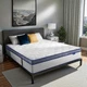 Full Mattress, 12 Inch Hybrid Mattress in a Box, Memory Foam and Individual Pock