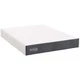 Pemberly Row 10" Queen Modern Style Memory Foam Mattress in Gray Finish