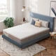 SWEETNIGHT KING MEMORY FOAM MATTRESS 12" ULTRA SOFT GEL INFUSED - GRAY/WHITE