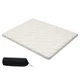 Uimoso Japanese Tatami Mattress Queen Size Foldable Futon with Storage Bag White
