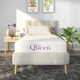 NapQueen 8 Inch Twin Size Mattress, Bamboo Charcoal Memory Foam Mattress, Bed...