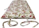 Japanese Floor Rolling Mattress, Cotton Bed, Shiki Futon 3 x27x 80 Rose White
