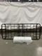 OEKO TEX ROLLAWAY BED WITH MEMORY FOAM MATTRESS - BLACK
