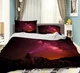3D Boy Starry Sky Night Quilt Cover Set Duvet Cover Bedding Pillowcases