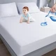 Moonsea Queen Size Mattress Protector Waterproof,Mattress Cover Queen, White 