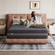 Novilla 14 Inch Queen Size Mattress, Queen Gel Memory Foam Mattress with Gree...